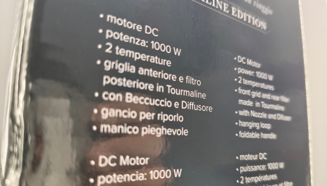 Phon da Viaggio pieghevole Glamu 1000W